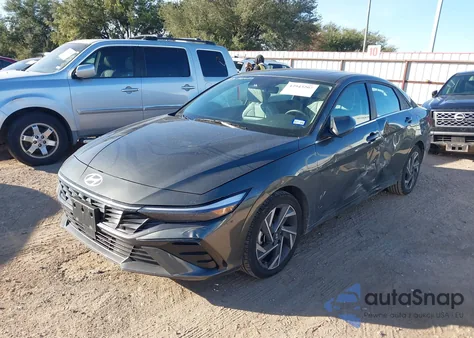 2024 Hyundai Elantra Limited из США, поврежденный, VIN KMHLP4DG3RU816564